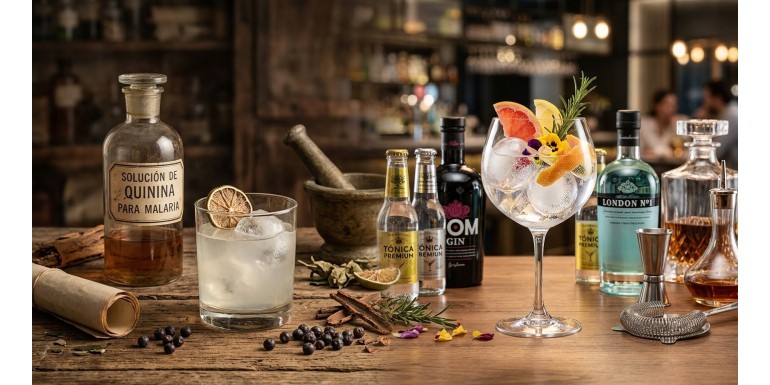 La evolución del gin tonic: de remedio medicinal a icono de la coctelería